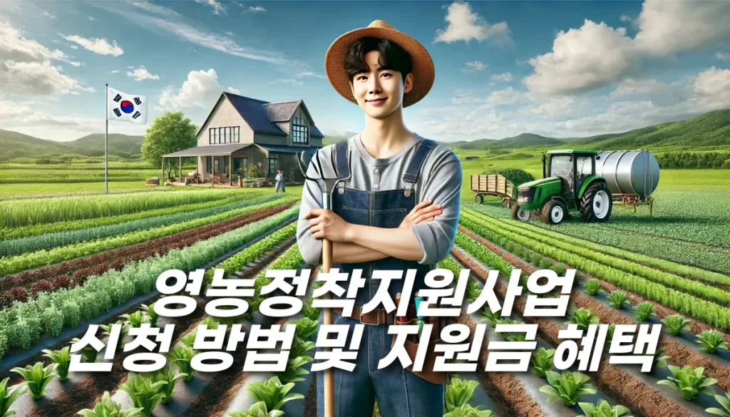영농정착지원사업 신청