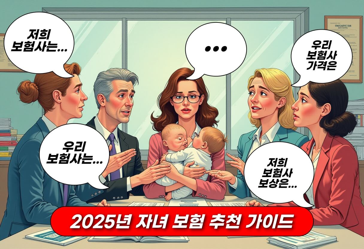 2025년 자녀 보험 추천 가이드 - 보장부터 비용까지 완벽 분석