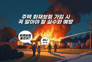 주택 화재보험 가입 시 꼭 알아야 할 실수와 예방