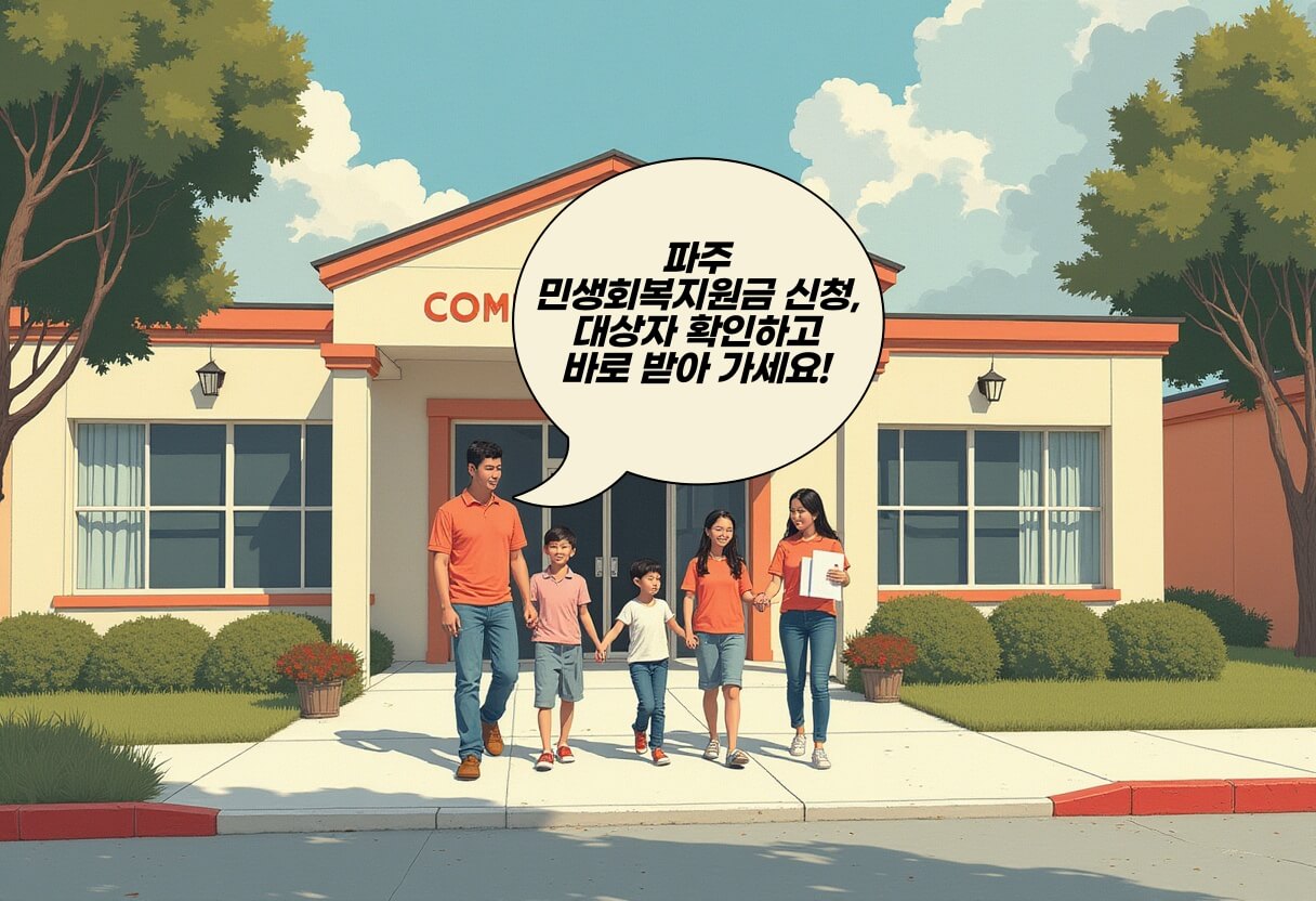 2025 파주 민생회복지원금 신청, 대상자 확인하고 바로 받아 가세요!