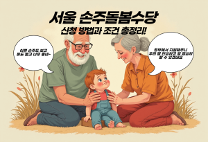 2025년 서울 손주돌봄수당 신청 방법과 조건 총정리! 월 최대 60만 원 지원
