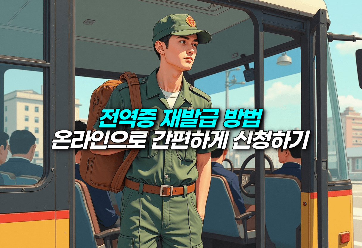 2025년 전역증 재발급 방법(+ 온라인으로 간편하게 신청하기)