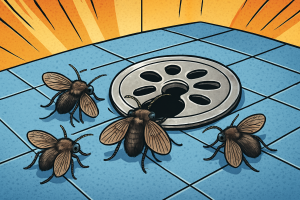 화장실 하수구 벌레, 매일 나오는 이유는 따로 있다?!