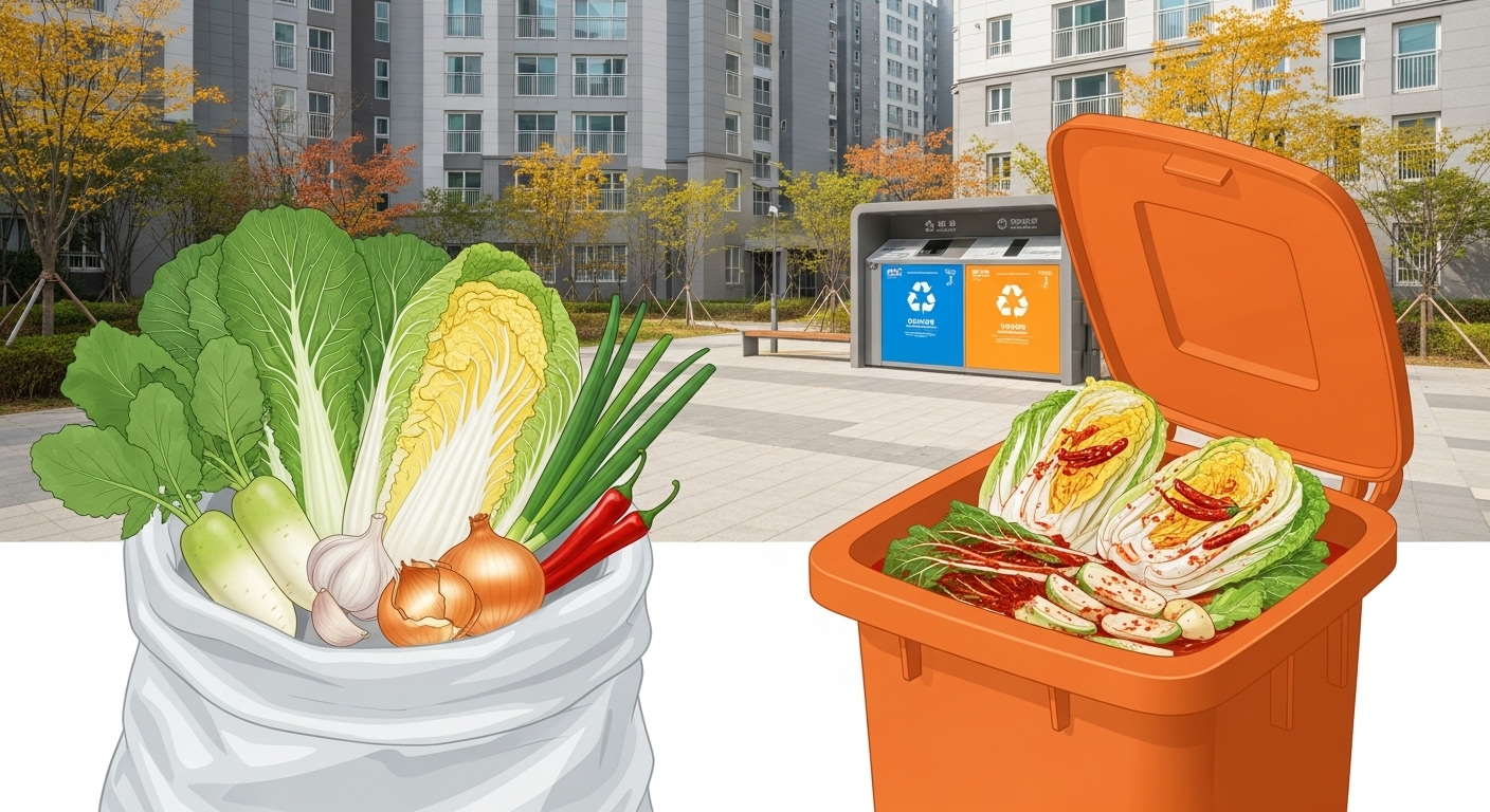 김장용 쓰레기 배출 과태료 폭탄 피하기, 제 경험담 완벽 정리!